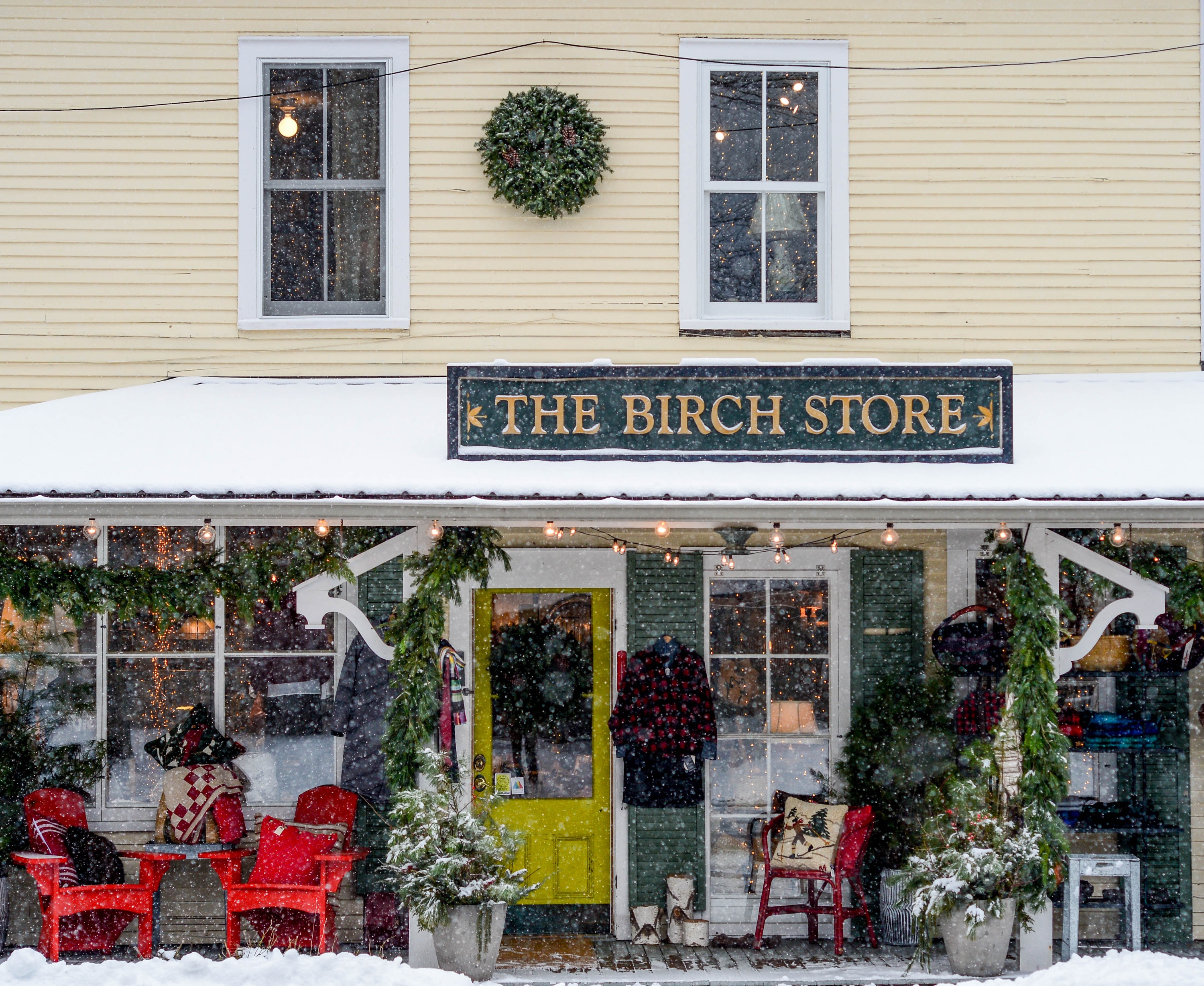 The Birch Store Adirondack Drinking Glass