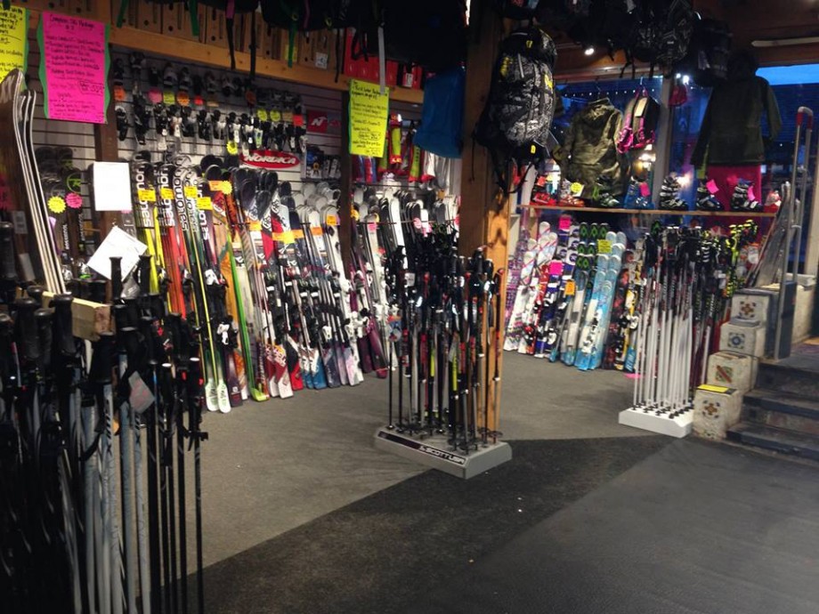 ski and board shop