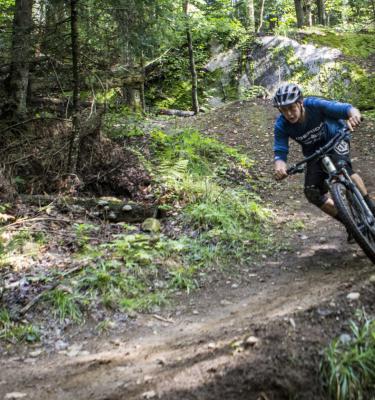 Mountain biking in Lake Placid