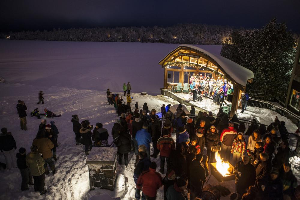 Stroll, Skate and Celebrate at the Lake Placid Holiday Village Stroll