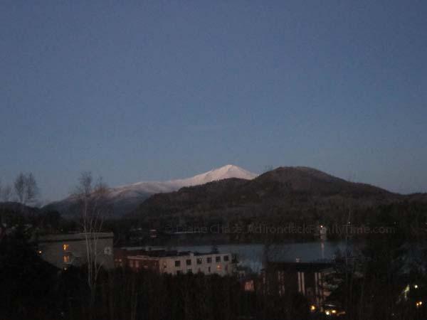 downtown Lake Placid view