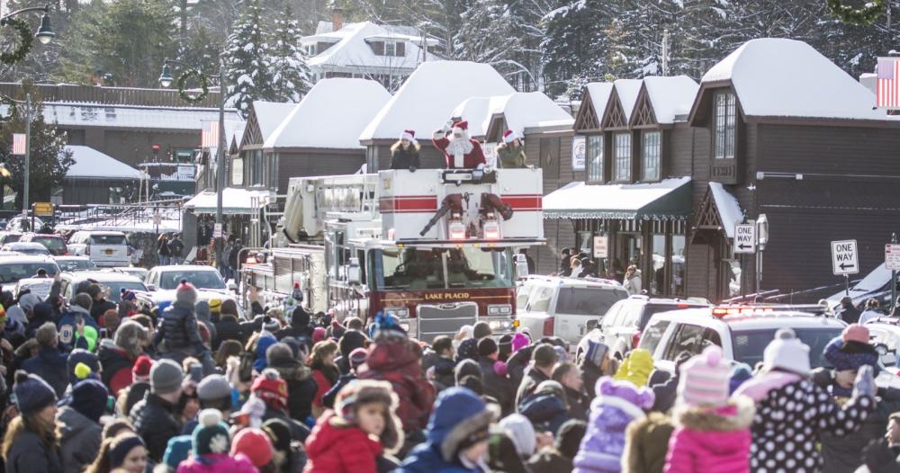 The Lake Placid Holiday Village Stroll Lake Placid, Adirondacks