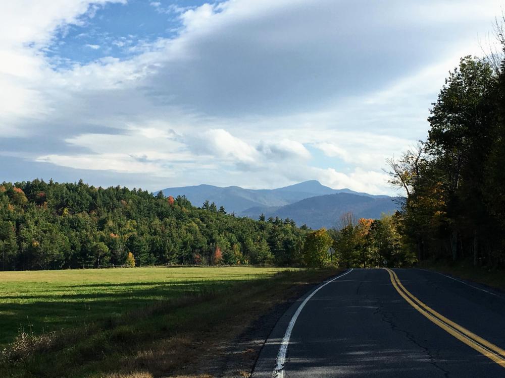 View of Giant Mountain from the top of Alstead Hill Road. Image courtesy: Julie DuPont-Woody