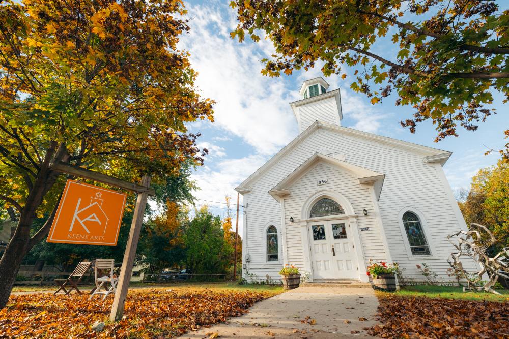 Exterior of Keene Arts