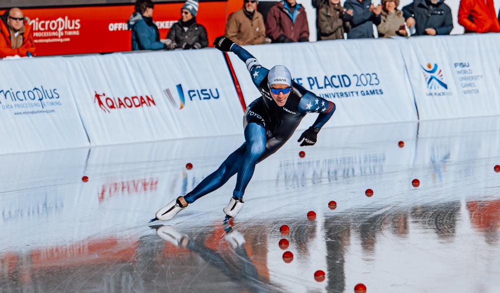 Lake Placid 2023 Winter World University Games   Speedskating 