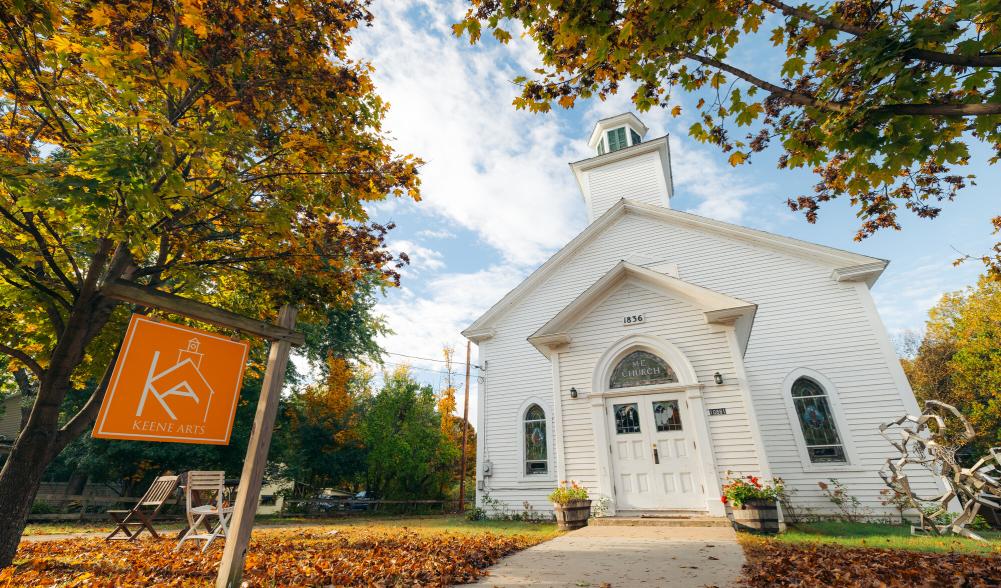 Exterior of Keene Arts