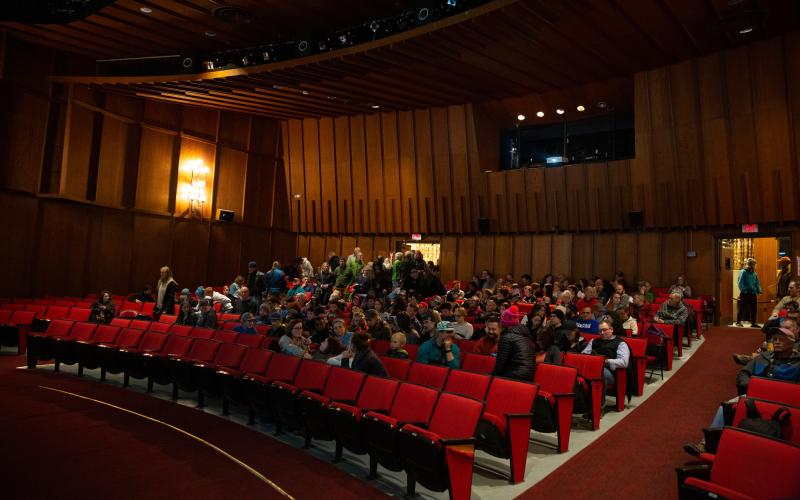 Inside the Palace Theater