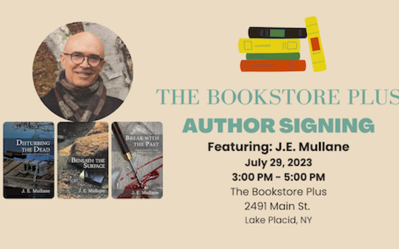 Author Signing at The Bookstore Plus | Lake Placid, Adirondacks