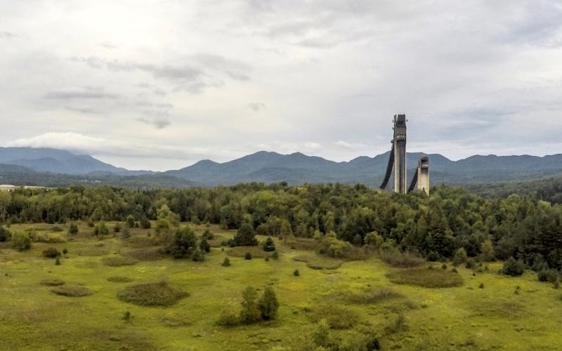 A scenic spot that is also close to Lake Placid's downtown.