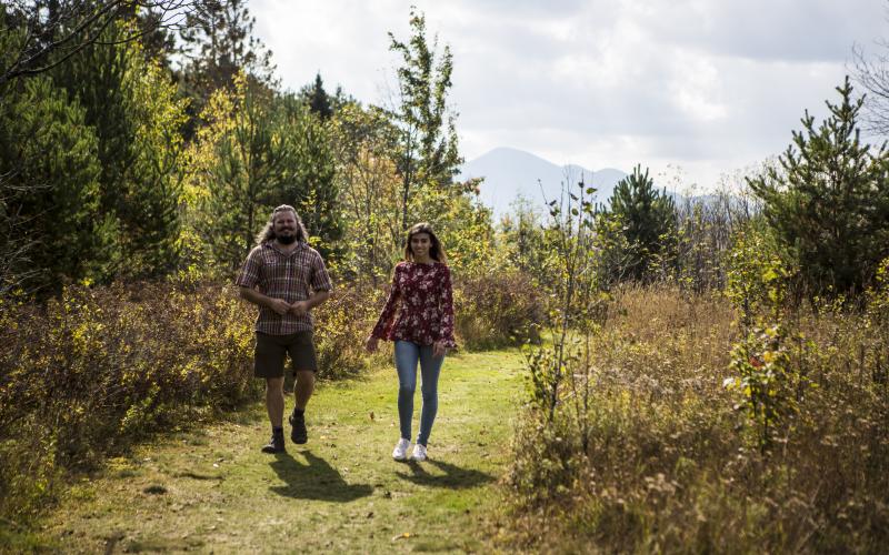 Beautiful locations via the hiking trails.