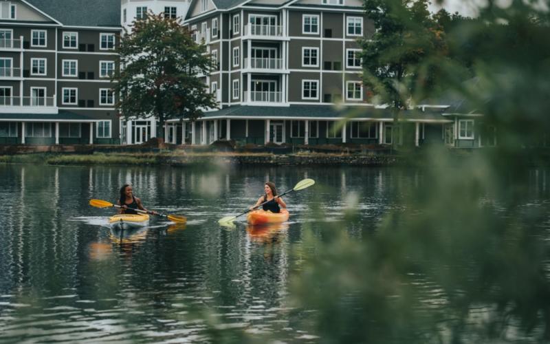 Kayak right in front of your hotel at Voco